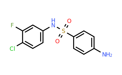 1208076-45-2 | 4-Amino-N-(4-chloro-3-fluorophenyl)benzenesulfonamide