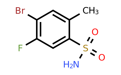 1208076-61-2 | 4-Bromo-5-fluoro-2-methylbenzenesulfonamide