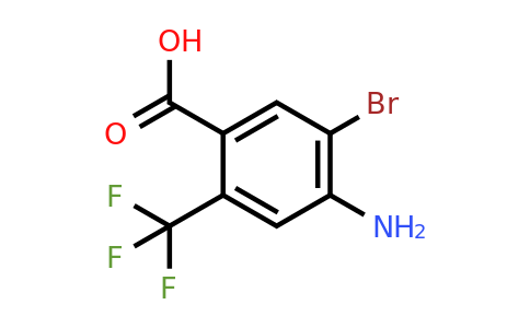 1208076-77-0 | 4-Amino-5-bromo-2-(trifluoromethyl)benzoic acid