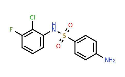 1208077-07-9 | 4-Amino-N-(2-chloro-3-fluorophenyl)benzenesulfonamide