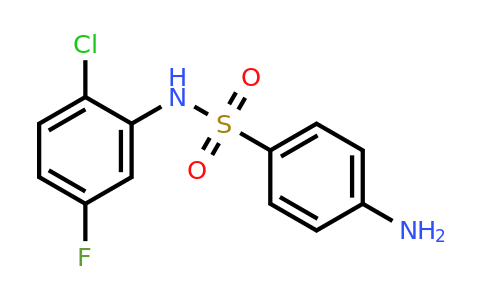 1208077-12-6 | 4-Amino-N-(2-chloro-5-fluorophenyl)benzenesulfonamide