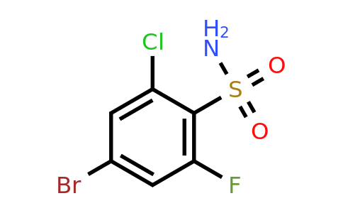 1208077-30-8 | 4-Bromo-2-chloro-6-fluorobenzenesulfonamide