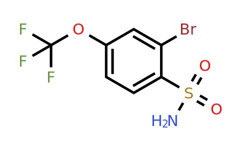 1208077-56-8 | 2-Bromo-4-(trifluoromethoxy)benzenesulfonamide