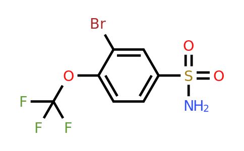 1208078-04-9 | 3-Bromo-4-(trifluoromethoxy)benzenesulfonamide