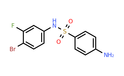 1208078-07-2 | 4-Amino-N-(4-bromo-3-fluorophenyl)benzenesulfonamide
