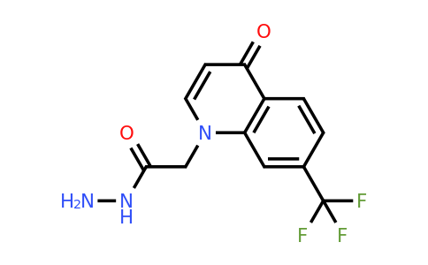 2-(4-Oxo-7-(trifluoromethyl)quinolin-1(4H)-yl)acetohydrazide