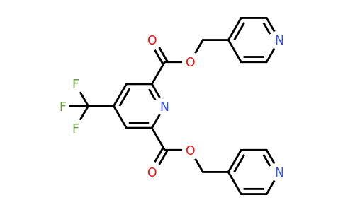 1209318-27-3 | 2,6-Bis[(pyridin-4-yl)methyl] 4-(trifluoromethyl)pyridine-2,6-dicarboxylate