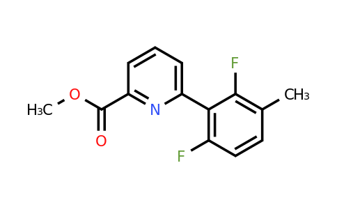 1210419-50-3 | Methyl 6-(2,6-difluoro-3-methylphenyl)picolinate