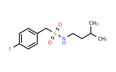 1210971-35-9 | 1-(4-Fluorophenyl)-N-isopentylmethanesulfonamide