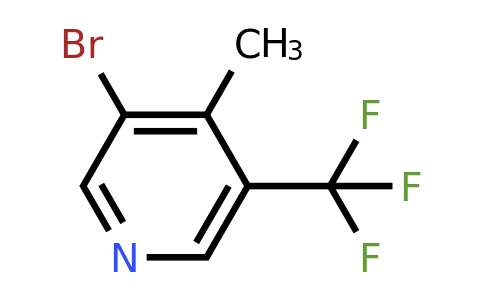 1211518-50-1 | 3-Bromo-4-methyl-5-(trifluoromethyl)pyridine