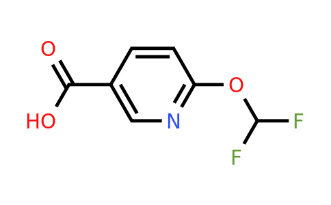 1211535-62-4 | 6-(Difluoromethoxy)nicotinic acid