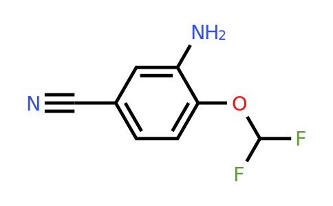 1211578-67-4 | 3-Amino-4-(difluoromethoxy)benzonitrile