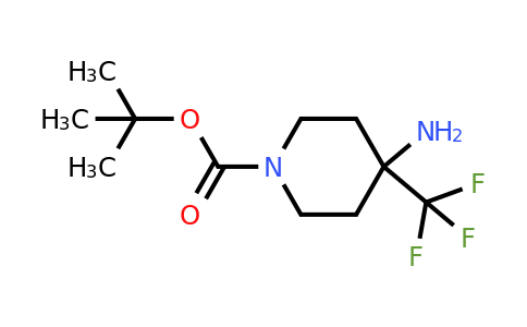 1211582-61-4 | tert-Butyl 4-amino-4-(trifluoromethyl)piperidine-1-carboxylate