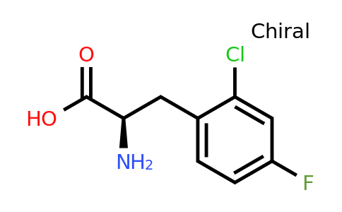 1212966-63-6 | (R)-2-Amino-3-(2-chloro-4-fluorophenyl)propanoic acid