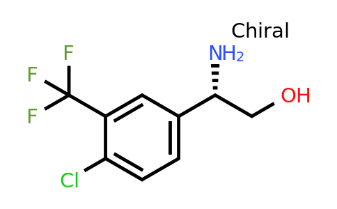 1213059-76-7 | (S)-2-Amino-2-(4-chloro-3-(trifluoromethyl)phenyl)ethanol