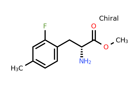 1213555-49-7 | (R)-Methyl 2-amino-3-(2-fluoro-4-methylphenyl)propanoate