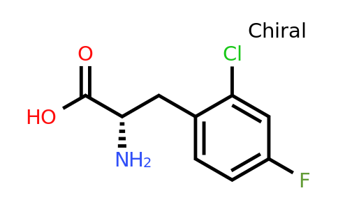 1213560-44-1 | (S)-2-Amino-3-(2-chloro-4-fluorophenyl)propanoic acid