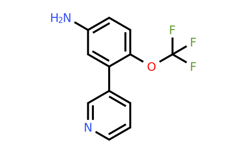 1214323-78-0 | 3-(Pyridin-3-yl)-4-(trifluoromethoxy)benzenamine