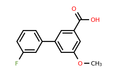 1214324-49-8 | 3'-Fluoro-5-methoxy-[1,1'-biphenyl]-3-carboxylic acid