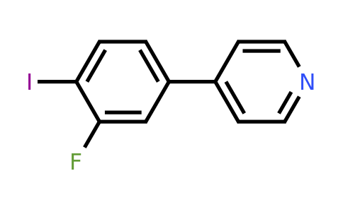 1214324-93-2 | 4-(3-Fluoro-4-iodophenyl)pyridine