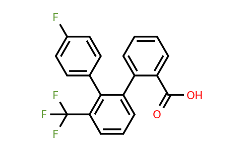 4''-Fluoro-3'-(trifluoromethyl)-1,1':2',1''-terphenyl-2-carboxylic acid