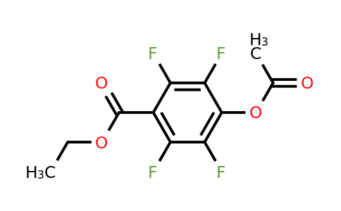 1214325-77-5 | Ethyl 4-acetoxy-2,3,5,6-tetrafluorobenzoate