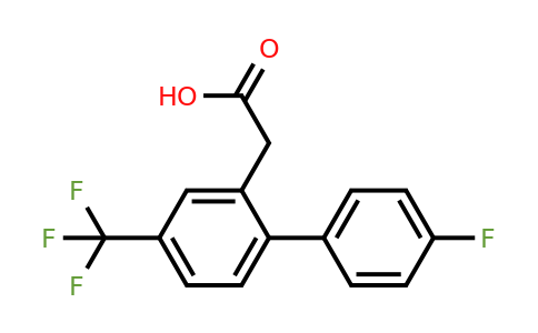 1214325-78-6 | 2-(4'-Fluoro-4-(trifluoromethyl)biphenyl-2-yl)acetic acid