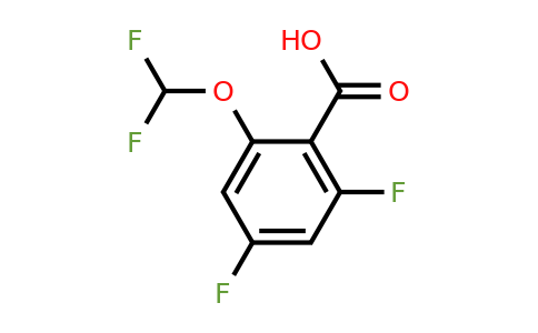 1214326-16-5 | 2,4-Difluoro-6-(difluoromethoxy)benzoic acid