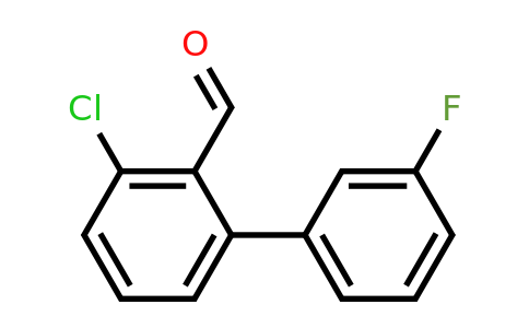 1214326-90-5 | 3-Chloro-3'-fluorobiphenyl-2-carboxaldehyde