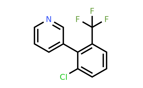 1214328-61-6 | 3-(2-Chloro-6-(trifluoromethyl)phenyl)pyridine