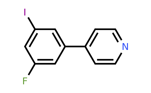 1214329-32-4 | 4-(3-Fluoro-5-iodophenyl)pyridine