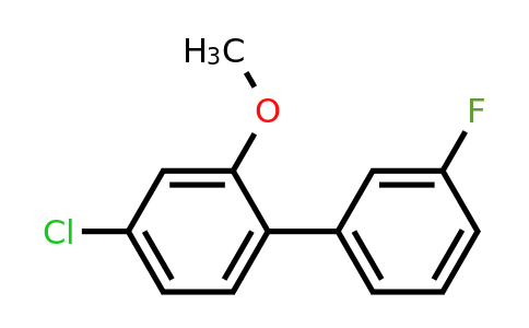 1214331-06-2 | 4-Chloro-3'-fluoro-2-methoxybiphenyl