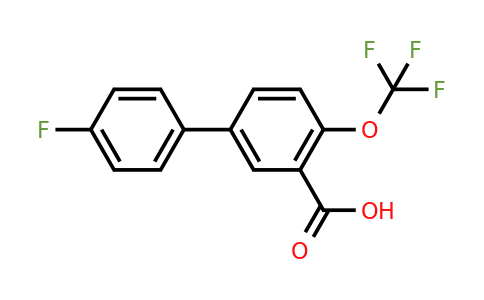 1214331-23-3 | 4'-Fluoro-4-(trifluoromethoxy)biphenyl-3-carboxylic acid