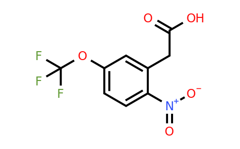 1214331-74-4 | 2-Nitro-5-(trifluoromethoxy)phenylacetic acid