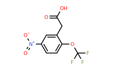 1214332-24-7 | 5-Nitro-2-(trifluoromethoxy)phenylacetic acid