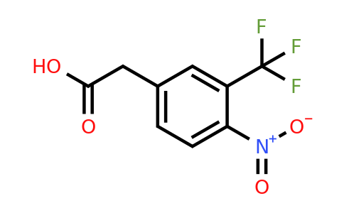 1214332-25-8 | [4-Nitro-3-(trifluoromethyl)phenyl]acetic acid