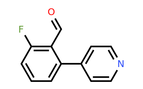 1214333-98-8 | 2-Fluoro-6-(pyridin-4-yl)benzaldehyde