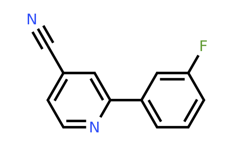 1214334-06-1 | 2-(3-Fluorophenyl)isonicotinonitrile