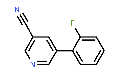 1214334-11-8 | 5-(2-Fluorophenyl)nicotinonitrile