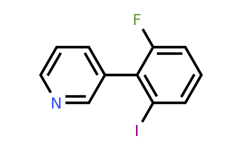 1214335-89-3 | 3-(2-Fluoro-6-iodophenyl)pyridine