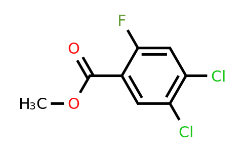 1214336-81-8 | Methyl 4,5-dichloro-2-fluorobenzoate