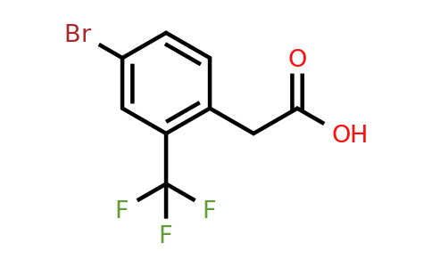 1214339-48-6 | 4-Bromo-2-(trifluoromethyl)phenylacetic acid