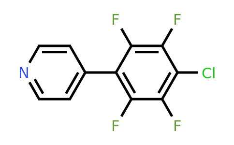 1214339-72-6 | 4-(4-Chloro-2,3,5,6-tetrafluorophenyl)pyridine