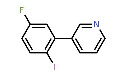 1214339-83-9 | 3-(5-Fluoro-2-iodophenyl)pyridine