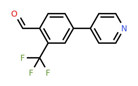 1214340-47-2 | 4-(Pyridin-4-yl)-2-(trifluoromethyl)benzaldehyde