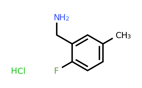 1214341-09-9 | 2-Fluoro-5-methylbenzylamine hydrochloride