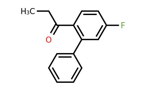 1214342-71-8 | 4'-Fluoro-2'-phenylpropiophenone