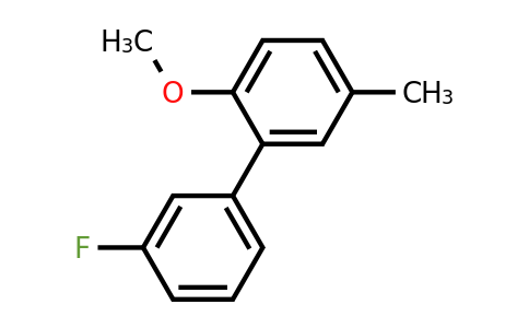 1214343-08-4 | 3'-Fluoro-2-methoxy-5-methylbiphenyl