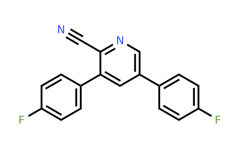 1214344-31-6 | 3,5-Bis(4-fluorophenyl)picolinonitrile