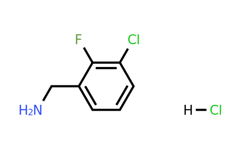 1214345-21-7 | (3-Chloro-2-fluorophenyl)methanamine hydrochloride